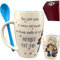 NAREG-Tazza Ceramica da Colazione con Scatola Regalo e cucchiaino, Tazza Nipote Nonna, Mug Nonna, Idea Regalo Nonna, Festa dei Nonni, Tazza da the, Tazze idee regalo compleanno nonna (NONNA)