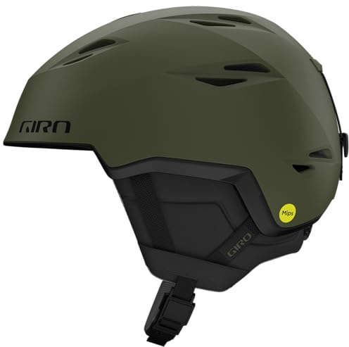 Giro Grid Spherical MIPS Snow Helmet - Matte Trail Green - Small 52-55.5CM