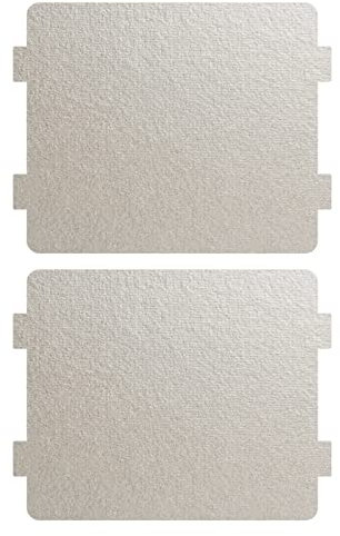 2 Unità Piatto in mica per riparazioni a microonde, piatto di ricambio per accessori per riparazioni a microonde