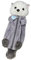 MagiDeal Trousse à Crayons en Forme de Loutre de mer en Peluche, Sac en Forme d'animal en Peluche, Porte-Monnaie, Fournitures Scolaires, nouveauté Douce,