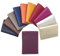 LOLUNA® Porte-Cartes en Cuir, pour Billets, Carte de crédit, Visites et Fidelités pour Femme et Homme - Violet