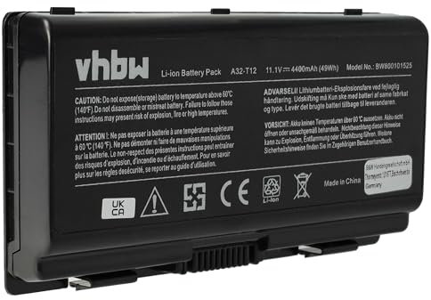 vhbw 1x Batterie Compatible avec Packard Bell ALP-AJAX GN3, ALP-AJAX C3, ALP-AJAX C2, ALP-AJAX A Ordinateur Portable (4400mAh, 11,1V, Li-ION)