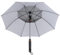 GLOGLOW Cooling Umbrella with Fan, Mist Spray 3 in 1 Multifunction 8 Ribs Portable Personal Umbrella for Summer Travel Providing Shading Cooling (White Silver)