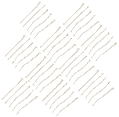 RORPOIR 50 Stücke Dochte Runde Licht Öl Lampe Ersatz Docht für & Kerosin Öl Lampen