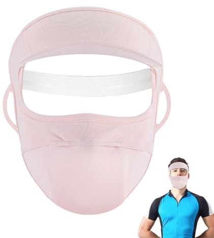 UV-Maske – Sonnenschutz Gesichtsbedeckung | UV-Gesichtsschal Abdeckung Sonnenschutz Sturmhaube Tuch Bandanas mit Ohrschlaufen Sturmhaube