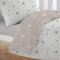 Silentnight Safe Nights Cot Bed Fitted Sheets Set 100% Jersey Cotton Bedside Compatible Pack of Two Easy Care Super Soft Cuddly for Baby with Storage Bag, 70 x 140 x 12cm, (Celestial)