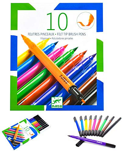 Djeco DJ08800 Die Farben für ältere Kinder, mehrfarbig, 10 Stück (1er Pack)