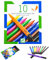 Djeco DJ08800 Die Farben für ältere Kinder, mehrfarbig, 10 Stück (1er Pack)
