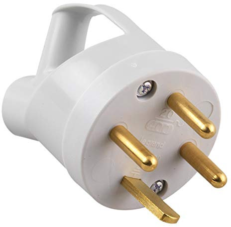 Fiche 3P+T 20A 400V~ à anneau