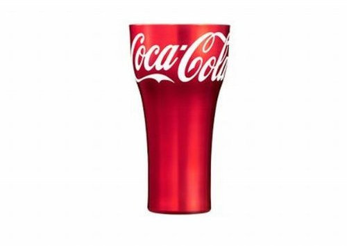 Coca -Cola aluminum Long tumbler 2013 campaign elected goods by Coca-Cola