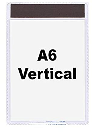 Magnetic Document Pocket 155X110mm PK 10.