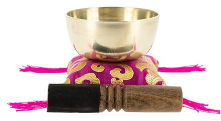Tierra Zen Cuenco Tibetano, Marrón, 9,5 cm