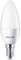 Philips LED E14 Small Edison Screw Candle Light Bulb, Frosted, 5.W (40 W) - Warm White
