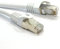 CAT6A SSTP Snagless Blindé RJ45 Réseau Ethernet 10gig câble 15 m Blanc [15 mètre/15m]