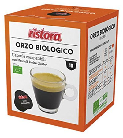 80 capsules compatibles Dolce Gusto Ristora Orzo Bio