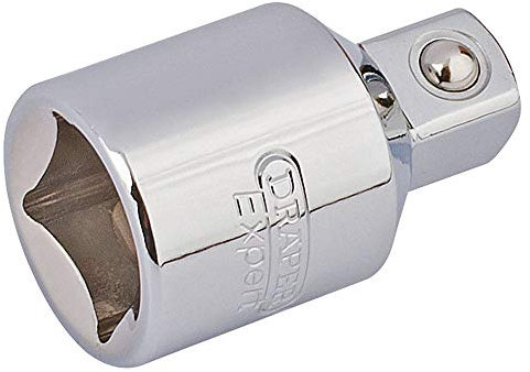 Draper D67B/B 1/2(F) x 3/8(M) Socket Converter, Blue