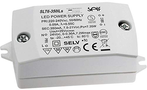 Self Electronics SLT6-350ILS LED-Treiber Konstantspannung 7,94 W, 7,31 W, 350 mA 7,5, 24