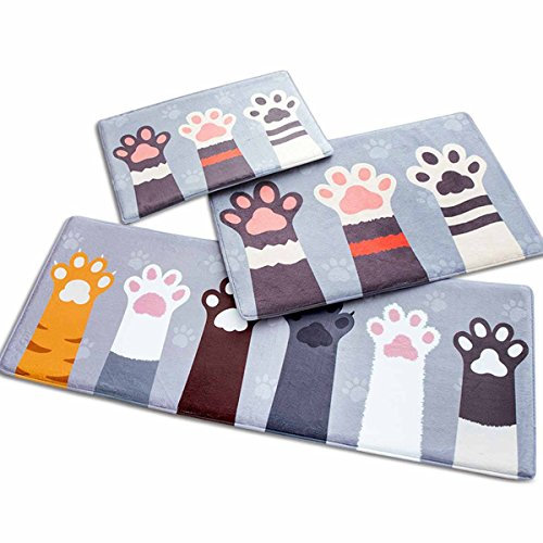 Fashion·LIFE Indoor/Outdoor geeignet Teppich Anti-Rutsch-Bequeme Badematte Tür Teppich für WC Home Eingangstür Teppich Indoor Teppich Eintrag Fußmatte Innen Teppich Badezimmer Matte mit Anti-Rutsch