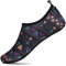 SAGUARO Badeschuhe Wasserschuhe Neoprenschuhe Damen Herren Schwimmschuhe Damen Strandschuhe Surfschuhe Aquaschuhe Barfuß Schuhe, Violett 46/47