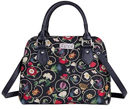 Signare Tapisserie Handtaschen Damen, Umhängetasche damen schultertasche damen und Umhängetaschen damen mit Garten Designs (Jacobean Traum)