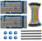 ElectroCookie Arduino Mega Prototype Shield Board Kit, Proto PCB de expansión de Bricolaje apilable para Arduino Mega 2560 R3 (Paquete de 2)