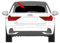 Solarplexius Auto-Sonnenschutz Scheiben-Tönung passgenau für Audi A1 Sportback Typ GB ab 2018 Keine Folie 1x Heckscheibe