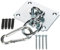 KOTARBAU® Deckenhaken 130 mm x 100 mm 360° Drehbar Deckenhalterung Hängesesselaufhängung für Hängesessel Hängematte Hängestuhl Boxsack Traglast bis 300 kg