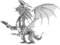 Piececool 3D Puzzle Metall Modellbau Flammender Silberdrache, 3D Metall Puzzle für 340 Edelstahl, Ganzes Metall, 1:1 Wiederherstellen, Geburtstagsgeschenk, Modellbausatz Erwachsene, 115 Teile
