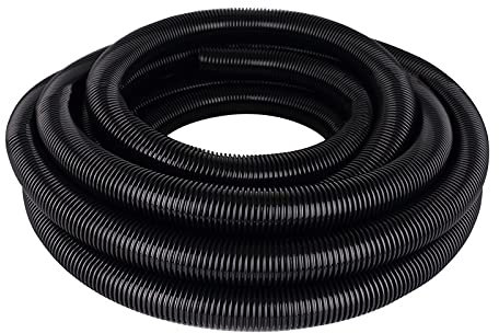 INMOZATA Hose Pipe Water Butt Connector 20-38mm Internal PVC Flexible Garden Tub Pipe 20mm Caravan Waste Water Pipe for Garden Pond Filter Pump Tubing(0.75inch)