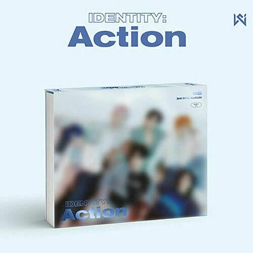 WEI IDENTITY:ACTION 3rd Mini Album [ WAVE ] VER. CD+112p Photo Book+Passport+Ticket Photo Card+Polaroid+2 Message Photo Card K-POP SEALED+TRACKING CODE