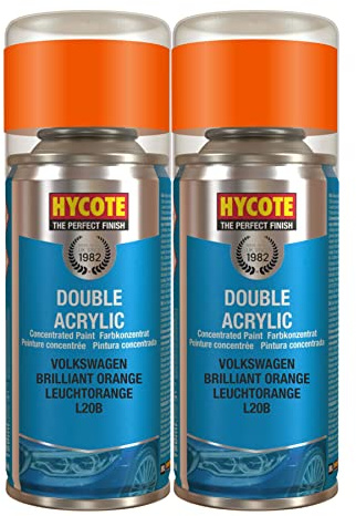 Hycote XDVW501 Volkswagen Brilliant Orange 150ml *2