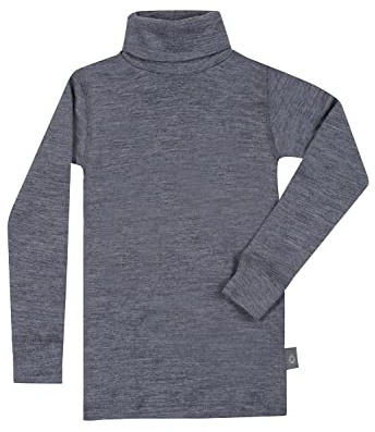 Dilling Kinder Rollkragenshirt aus Merinowolle