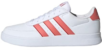 adidas Men's Breaknet 2.0 Shoes, Cloud White/Scarlet/Better Scarlet, 9.5 UK