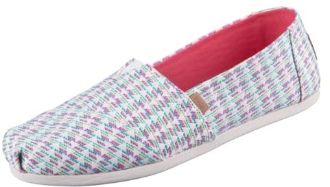 Toms Alpargata CloudBound, Flacher Slipper, Multi Triangle Woven,