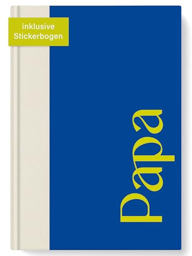mintkind® Papa Vatertag Buch zum Ausfüllen | Geschenk für Papa | Ausfüllbuch zum Geburtstag | Erinnerungsbuch für Vater-Tochter | Bilderbuch