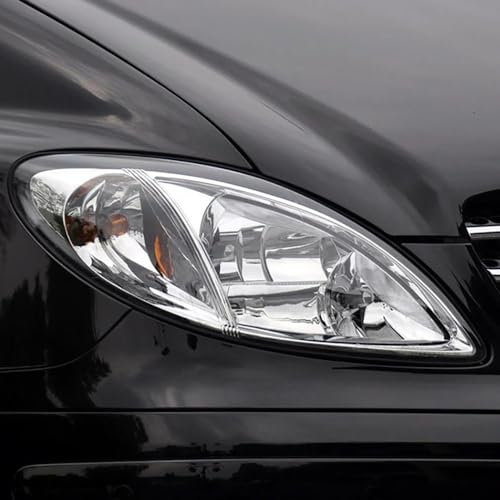 MUYANGS kompatibel mit Auto Scheinwerferglas Scheinwerfer Abdeckungen für Mercedes Benz Viano Vito W639 2004-2010,Right