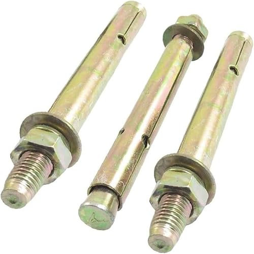 Spreizdübel, 3 Stück M12 x 150 mm Sechskantmutter-Spreizbolzenhülse ohne Werkzeug (Spreizbolzenhülsenwerkzeug for Spannmuttern