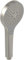 Villeroy & Boch Verve Showers Handbrause, Duschkopf mit 3 Strahlarten, Duschbrause mit integriertem Rückflussverhinderer, reinigungsfreundlich, Brausekopf rund, Brushed Nickel Matt