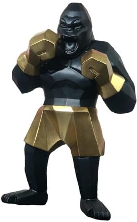 Lustige Gorilla Figur Aus Harz, Wohnzimmer Deko für