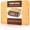 Bamboo Cutting Board Compatible with Ninja Foodi SP101 SP201 SP301 Air Fryer Oven, Accessories for Countertop Convection Toaster Oven, Creates Storage Space, Heat Resistant Silicone Feet