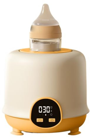 Coctelera automática de botella para niños: agitadores eléctricos, carga USB, pantalla LED evitan g, coctelera de leche eléctrica para niños | Licuadora de leche sin burbujas de ruido bajo