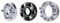 Distanzscheibe Räder Umbau Spurverbreiterungen Adapter Aluminium 5x114,3 Auf 5x112 5x100 5x108 5x110 5x120 5x127 5x130 Nabenbohrung Geschmiedet(A)