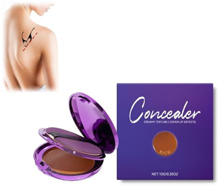 Evanesce Soft Matte Creme Concealer, Matt Concealer für Gesicht und Körper, wasserdichte Feuchtigkeitsfeuchtigkeitsfeuchtigkeitscreme für alle Hauttypen voll bedeckt (Dark)