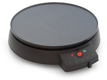 Tristar BP-2961 Crepiera con termostato, 30 cm, colore: Nero