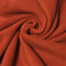 STOFFKONTOR Polar Fleece Stoff Meterware, Fleecestoff zum Nähen mit Antipilling Eigenschaften - Terracotta