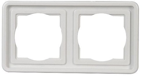 Kopp Standard Flush-Mounted Wet Room 2-Way Cover Frame for Vertical and Horizontal Installation UP FR IP44 Arctic White 302402074