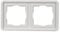 Kopp Standard Flush-Mounted Wet Room 2-Way Cover Frame for Vertical and Horizontal Installation UP FR IP44 Arctic White 302402074