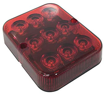 Carpoint Nebelschlussleuchte 19-LED 12V 100x80x25mm E-geprüft