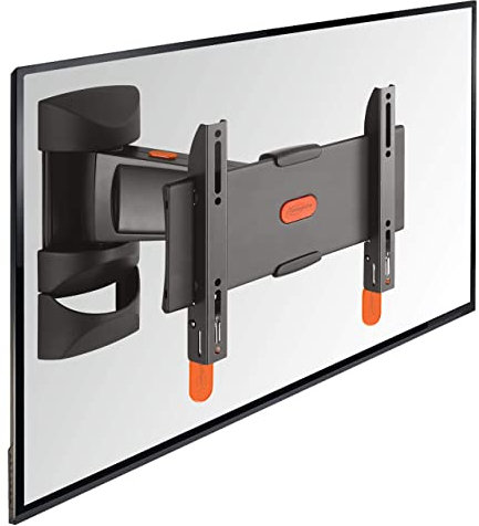Vogel's Base 25S schwenkbare TV Wandhalterung für 19-43 Zoll Fernseher, max. 20 kg, bis zu 120° Schwenkbar, neigbar, Fernsehhalterung, max. VESA 200 x 200, Universelle Kompatibilität, TV Halterung