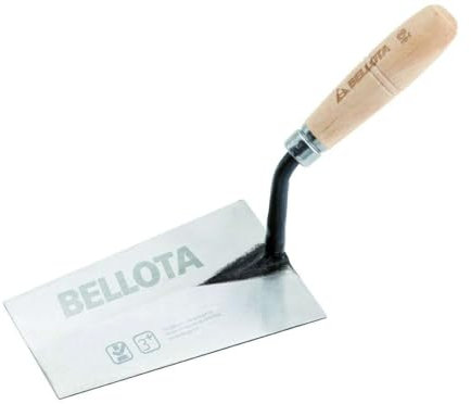 Bellota 5844-B Paleta forjada Norte, Mango de Madera de Haya, 180x130 mm, 180x130mm